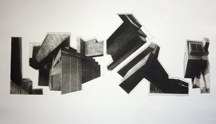 London Lives - longlist: A painting called Transient Vista by Claire Hynds