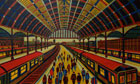 A painting called City of Gold by Gail Brodholt