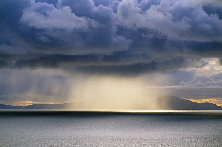 New Outer Hebrides: Sunset over the Isle of Harris.