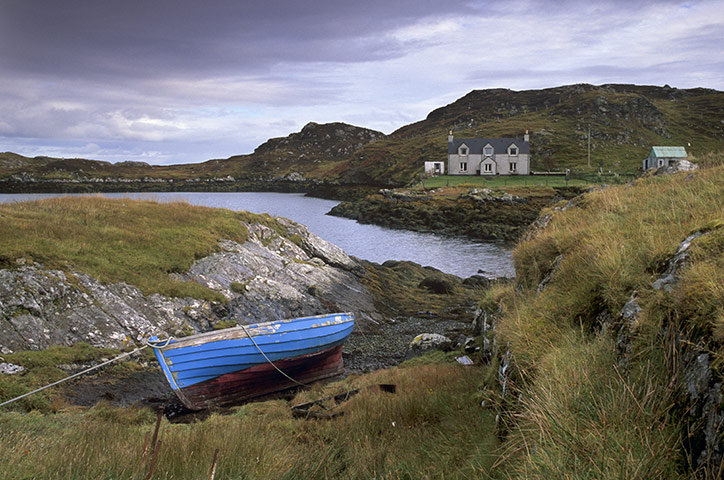 New Outer Hebrides: Low tide at Ardslave, east coast of South Harris.