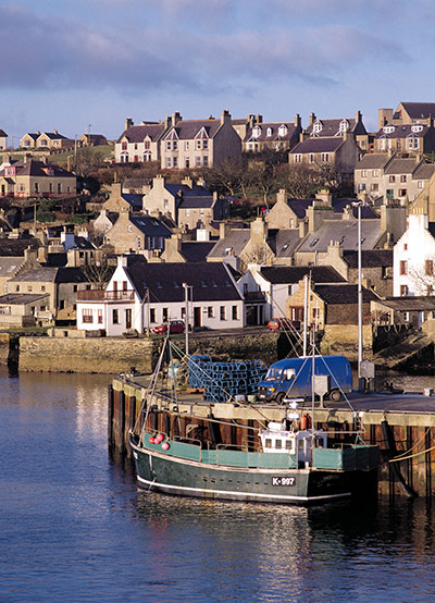 Visit Orkney: The town of Stromness, on the south-western tip of the Mainland