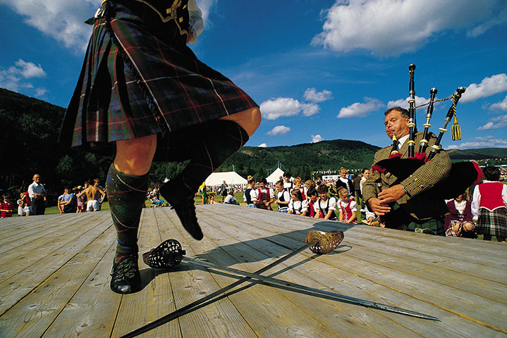 Aberdeen Grampian: Highland Games at Ballater