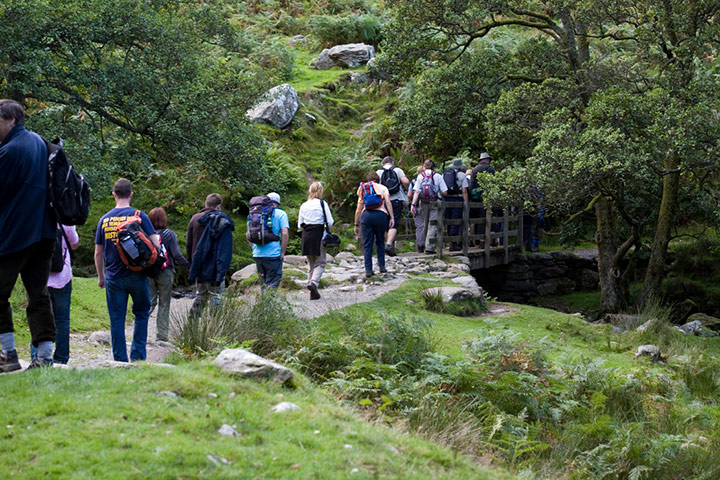 Ullswater walk: Beck at Sandwick