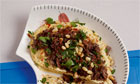 Hummus with spiced lamb recipe