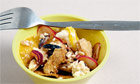 Golden pitta chopped salad recipe