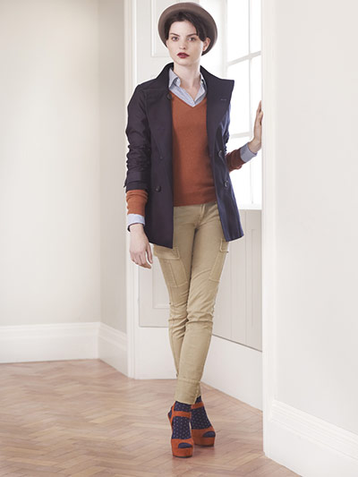 Uniqlo Cashmere: Uniqlo short trench