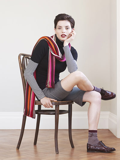 Uniqlo Cashmere: Uniqlo houndstooth check shorts