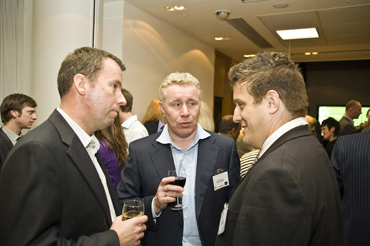 Three delegates at the Fleet Heroes awards 2010