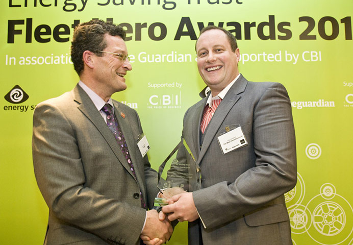 FLEET HEROES: Award winners at the Fleet Heroes awards 2010