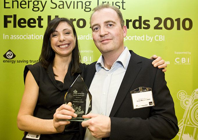 FLEET HEROES: Award winners at the Fleet Heroes awards 2010