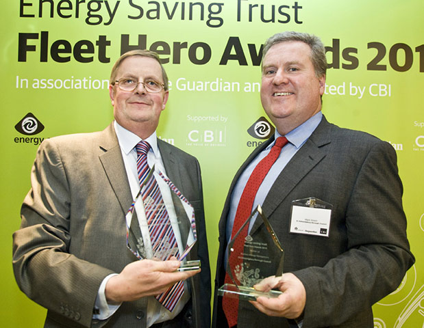 FLEET HEROES: Award winners at the Fleet Heroes awards 2010