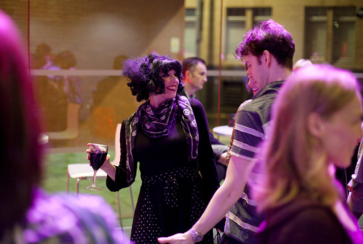 Enjoy England Curve : Dominic Marsh (Roland Cassard) at the after-show party 