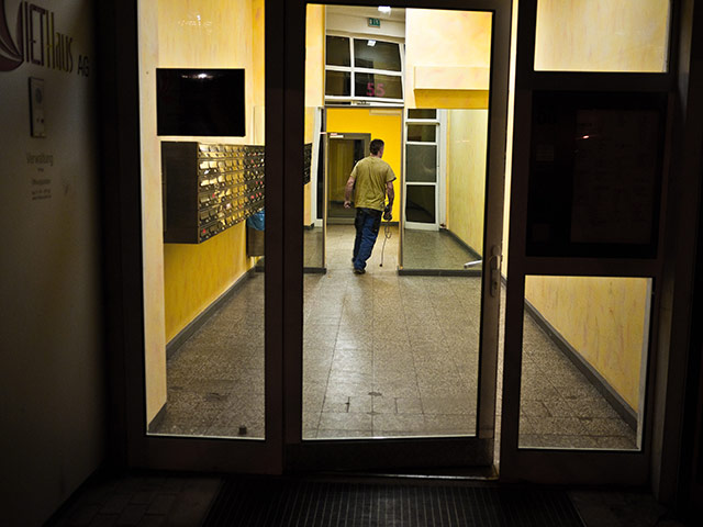 Berlin Panasonic: Hallways and doorways in a Berlin apartment block
