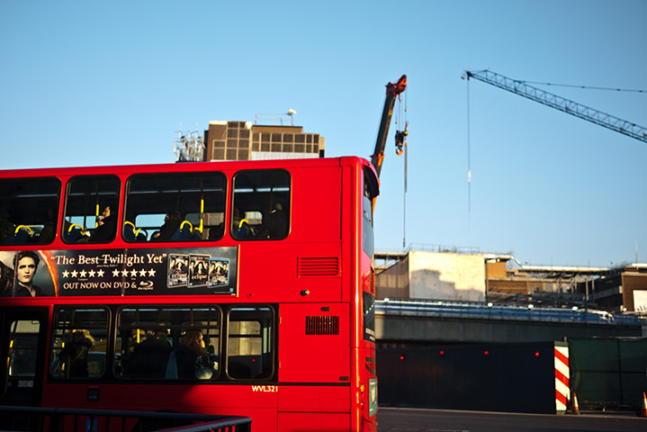 Panasonic East London: A double-decker bus