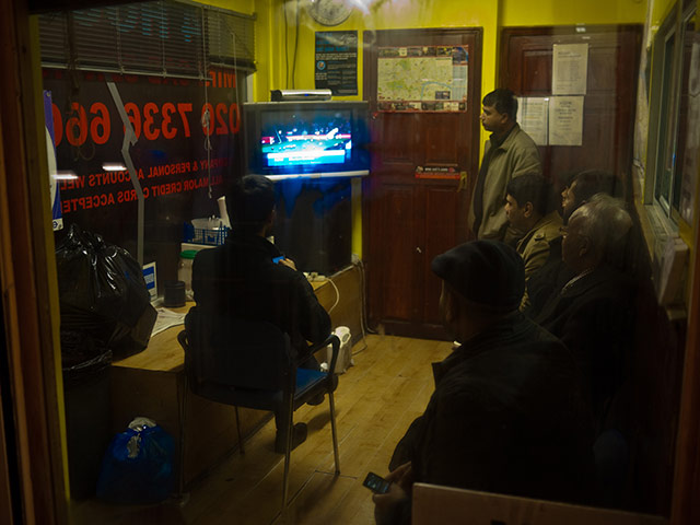 Panasonic - Nocturnal: Passing time in a minicab office Passing time in a minicab office