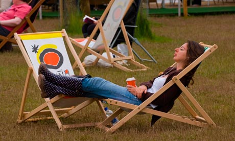 Person In Deckchair