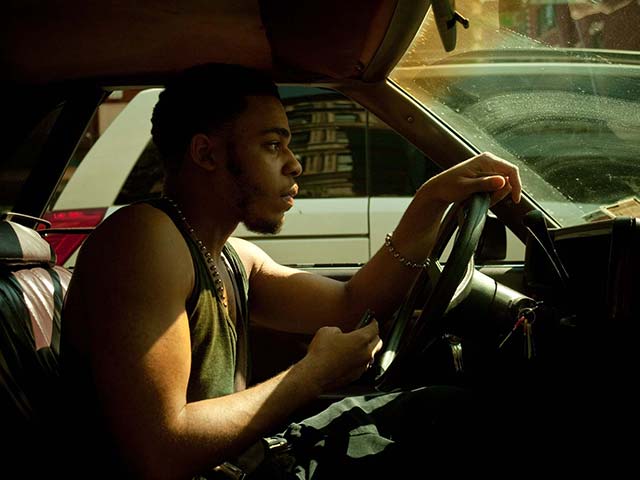 Panasonic G3 | NYC: Man texting while driving in NYC