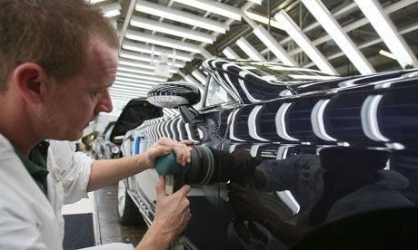 Bentley Motors factory worker