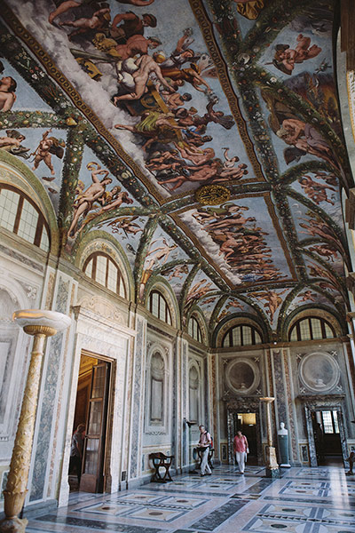 Parioli - Taste of Rome: The Loggia of Cupid and Pysche, Villa Farnesina 