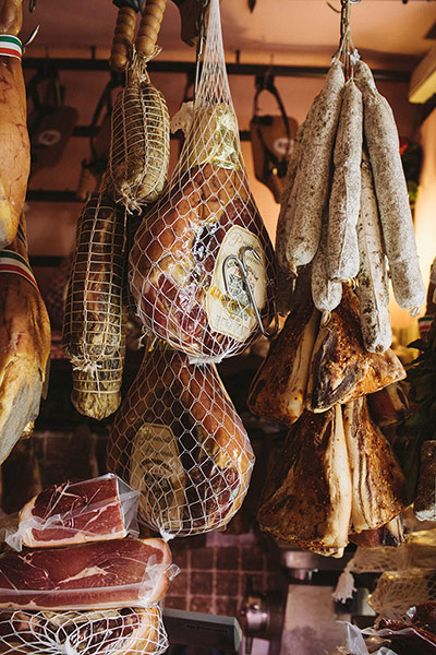 Parioli - Taste of Rome: Cured pig's cheek, Guanicale