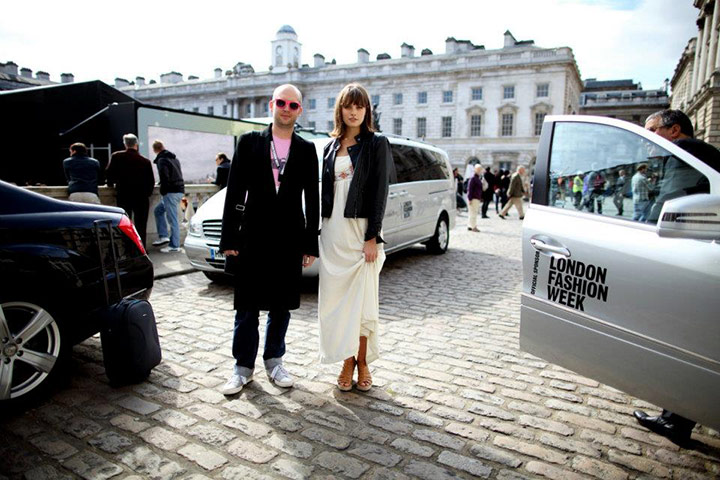 MB | Gallery: Fashionistas arrive for London fashion week at Somerset House