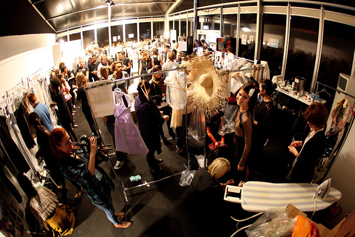 MB | Gallery: Behind the scenes at London fashion week