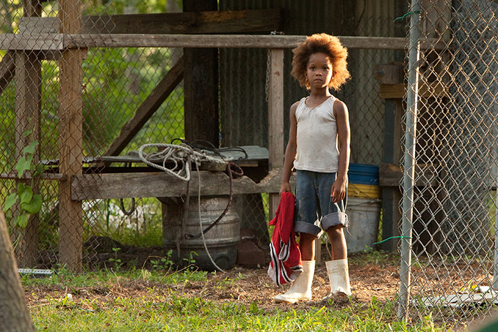 Beasts of the Southern: Hushpuppy at home in the Bathtub.