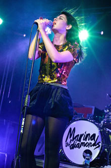 Marina and the Diamonds performs at The Great Escape Festival - Day Three, Brighton, 13th May 2010.