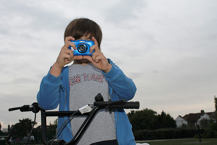 Duracell: For the challenge, Eliott experimented with a Nikon 10-megapixel COOLPIX S3