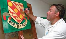 RBS: Jason Leonard shows his artistic side