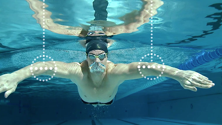 Speedo | Technique: <strong>Breaststroke:</strong> Extend your arms at the front of the stroke,