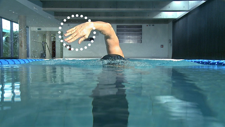Speedo | Technique: <strong>Freestyle <br></br>Stroke:</strong> At the front of the stroke, gen