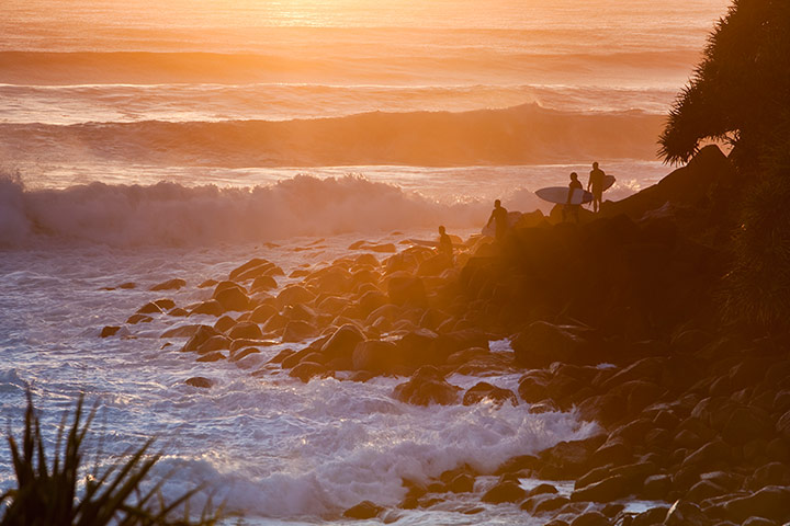 Australia Journeys: Burleigh Heads, on the Gold Coast, is famous for its world-class waves but 