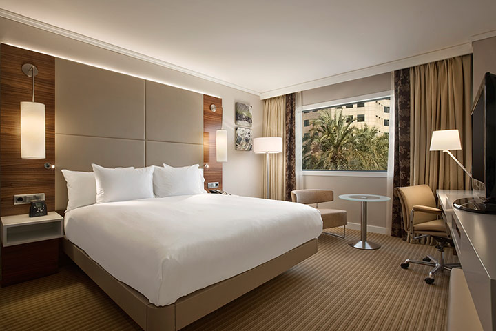 The contemporary Hilton Barcelona