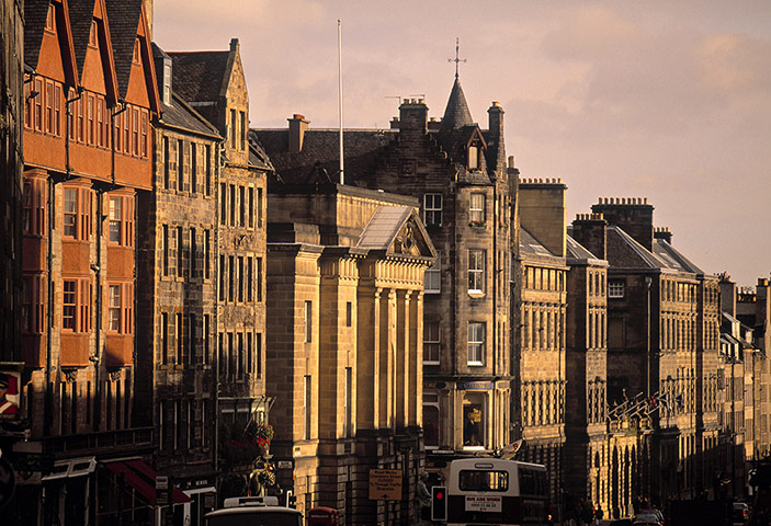 Hilton Compass: Hilton Compass: Royal mile, Edinburgh Scotland