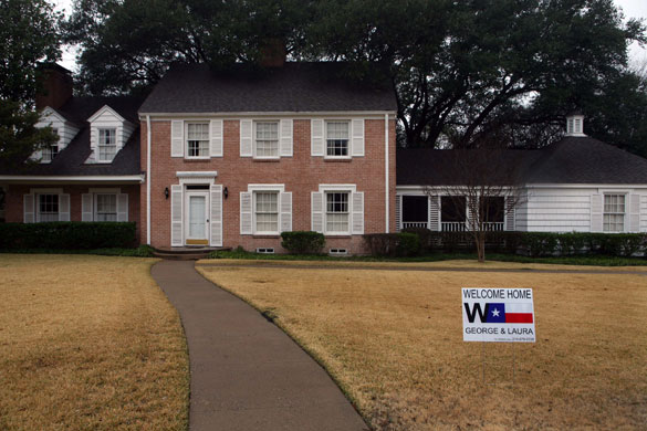 Welcome Home: Former President Bush moves to Dallas Texas