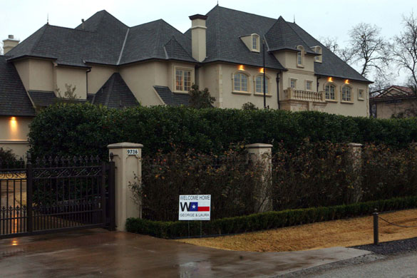 Welcome Home: Former President Bush moves to Dallas Texas