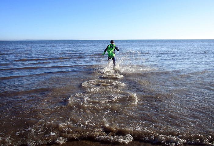 viewfinder26: swimmer