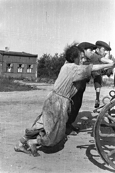 Europe 1900-1945: Lodz, Poland, circa 1940-45