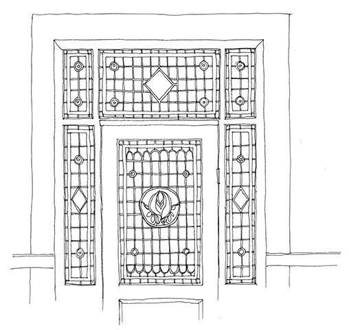 British architecture two: Stained glass