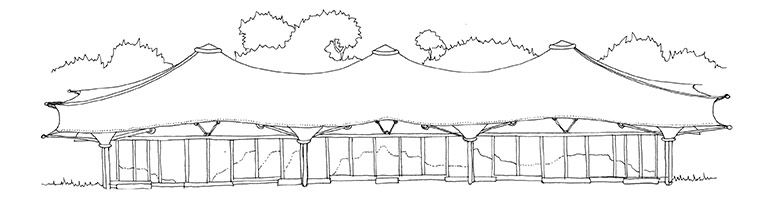 British architecture two: Tent roofs