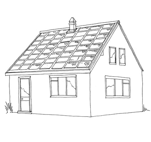 British architecture two: Solar panels