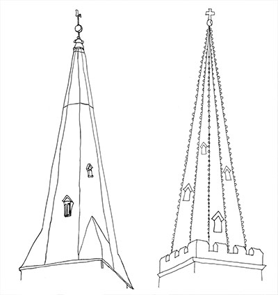 British architecture one: Spire