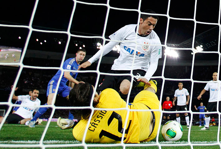 FIFA Club World Cup Final: Goalkeeper Cassio of Brazil's Corinthians