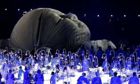 NHS tribute Olympics opening ceremony 2012