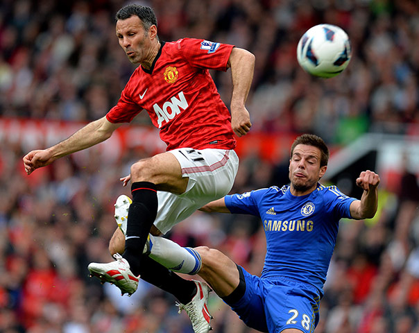 Manchester Utd vs Chelsea: Manchester Chelsea's Spanish defender C  