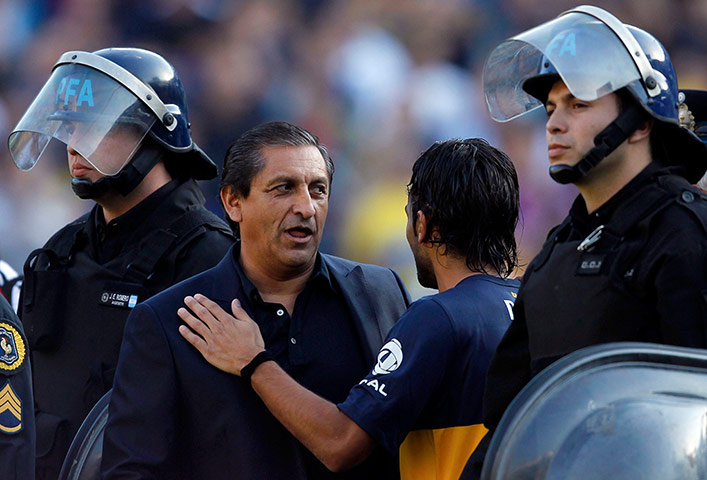 Superclasico: River Plate's head coach Ramon Diaz