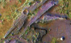 Martian surface