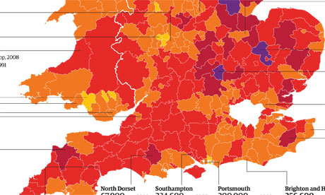 Factfile UK population change map