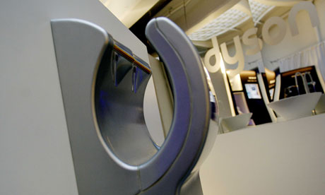 James Dyson's new invention, the Airblade 